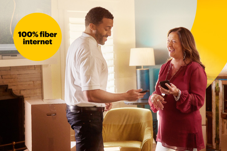 Installation guarantee promotion 100% fiber internet